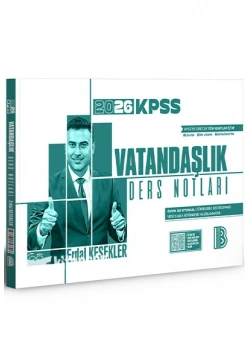 2026 Kpss Vatandaşlık Ders Notları Benim Hocam