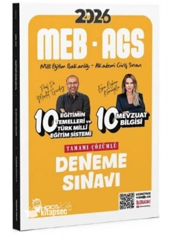 2026 Meb Ags 10 Eğitimin Temelleri 10 Mevzuat Bilgisi Çözümlü Deneme Hoca kafası