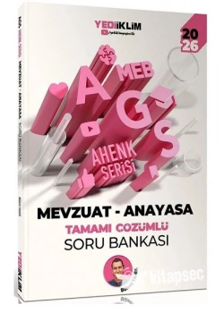 2026 Meb Ags Ahenk Mevzuat Anayasa Soru Bankası Yediiklim