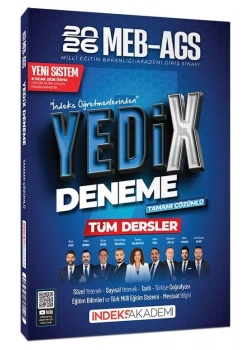 2026 Meb-Ags İndesk Öğretmenlerinden Tüm Dersler Yedix Çözümlü Deneme İndeks