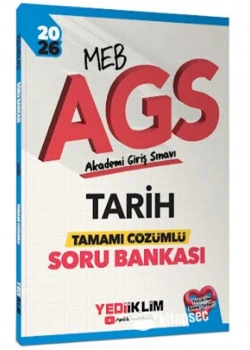 2026 Meb Ags Tarih Çözümlü Soru Bankası Yediiklim