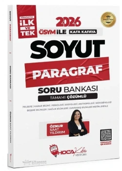 2026 ÖSYM İLR KAFA KAFAYA SOYUT PARAGRAF ÇÖZÜMLÜ SORU BANKASI HOCA KAFASI
