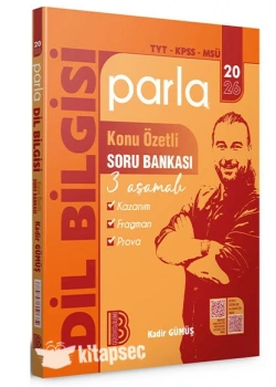 2026 Tyt Kpss Msü Parla Dilbilgisi Konu Özetli Soru Bankası Benim hocam