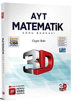 3D Ayt Matematik Soru Bankası Özgür Balcı