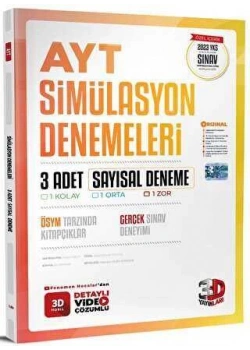 3D Ayt Sayisal Simülasyon Denemeleri