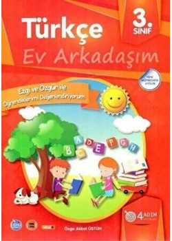 3D Sınıf Türkçe Ev Arkadaşım 4 Adım