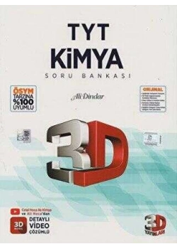3D Tyt Kimya Soru Bankası Ali Dindar