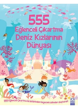 555 Eğlenceli̇ Çıkartma Deni̇z Kızlarının Dünyasi Altın Ki̇taplar