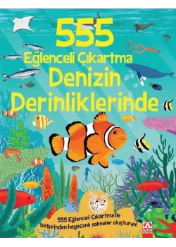 555 Eğlenceli̇ Çıkartma Deni̇zin Deri̇nlikleri̇nde Altın Ki̇taplar
