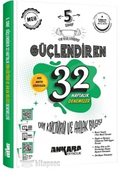 5.SINIF DİN KÜLTÜRÜ GÜÇLENDİREN 32 HAFTALIK DENEME ANKARA YAYIN