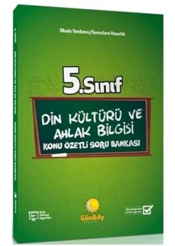 5.Sınıf Din Kültürü Konu A.Soru B. Günay