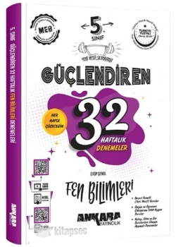 5.SINIF FEN BİLİMLERİ GÜÇLENDİREN 32 HAFTALIK DENEMELER ANKARA YAYIN