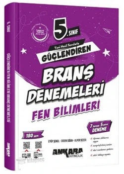 5.SINIF FEN BİLİMLERİ GÜÇLENDİREN BRANŞ DENEMELERİ ANKARA AYIN