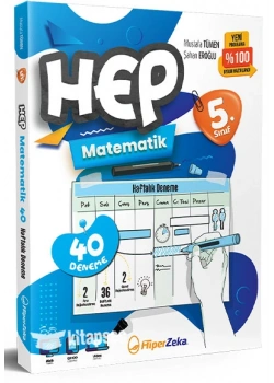 5.SINIF HEP MATEMATİK 40 HAFTALIK DENEME HİPERZEKA