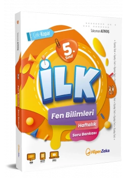 5.Sınıf İlk Fen Bilimleri Haftalık Soru Bankası Hiperzeka