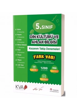 Kva 5.Sınıf Din Kültürü Kazanım Takip Denemeleri  Koray Varol Akademi