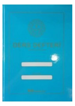 10 Ders Tam Dönem Yoklamalı Kuşe Sert Kapak Ders Defteri Lacivert İea