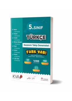 Kva 5.Sınıf Türkçe Kazanım Takip Denemeleri Koray Varol Akademi