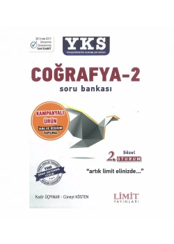 *Kampanya* Limit Yks Coğrafya 2 Soru Bankası  Sözel 2.Oturum