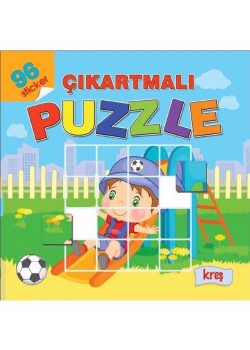 96 Sticker Çıkartmalı Puzzle  Kreş    Koloni