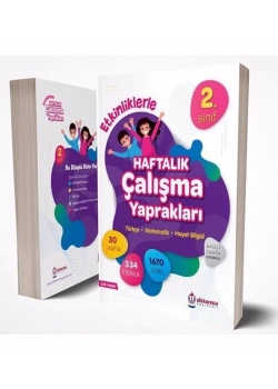 2.Sınıf Etkinliklerle Haftalık Çalışma Yaprakları Atlıkarınca