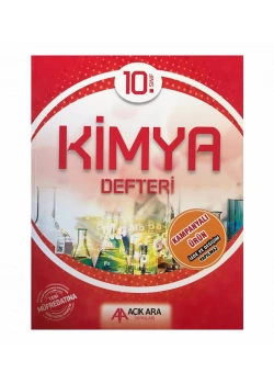 *Kampanya* 10.Sınıf Kimya Defteri Çalışma Kitabı Açıkara