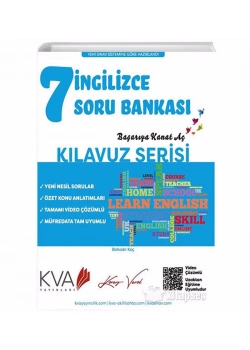 Kva 7.Sınıf İngilizce Soru Bankası Kılavuz Serisi
