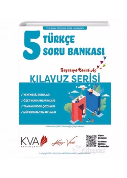 Kva 5.Sınıf Türkçe Soru Bankası Kılavuz Serisi