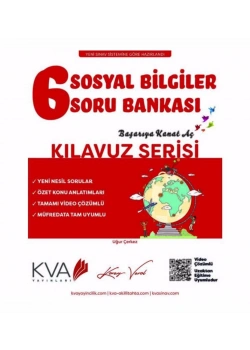 Kva 6.Sınıf Sosyal Bilgiler Soru Bankası Kılavuz Serisi