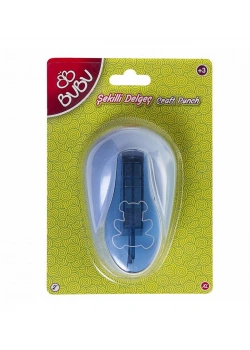 Bu-Bu Ayıcık Şekilli Eva Ve Kağıt Delgeç 2 Kod:Bubu-De0004