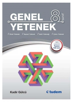 Tudem 8.Sınıf Genel Yetenek Soru Bankası