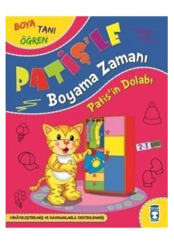 Patişin Dolabı Patişle Boyama Zamanı 2-3 Yaş Timaşçocuk