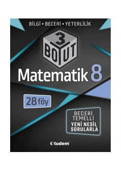Tudem 8.Sınıf Matematik 3 Boyut 28 Föy