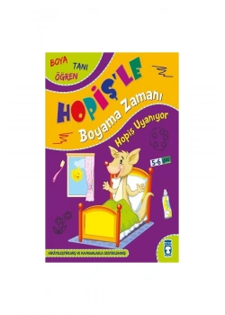 Hopiş Uyanıyor Hopişle Boyama Zamanı 5-6 Yaş Timaşçocuk