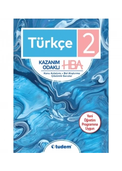 Tudem 2.Sınıf Türkçe Hba Konu Anlatım Soru Bankası