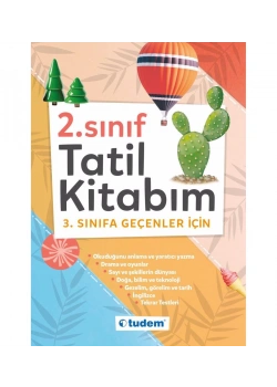 Tudem 2.Sınıf Tatil Kitabım 3.Sınıfa Geçenler İçin