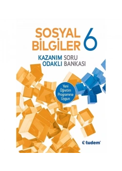 Tudem 6.Sınıf Sosyal Bilgiler Soru Bankası