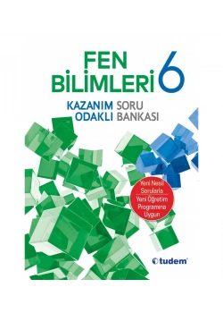 Tudem 6.Sınıf Fen Bilimleri Soru Bankası