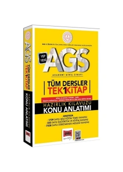 Yargı Ags Tüm Dersler Tek 1 Kitap Konu Anlatımı