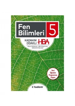 Tudem 5.Sınıf Fen Bilimleri Hba Konu Analtımlı Soru Bankası