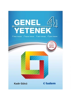 Tudem 4.Sınıf Genel Yetenek Soru Bankası