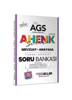 Meb Ags Mevzuat Anayasa Çözümlü Soru Bankası  Ahenk Serisi  Yediiklim