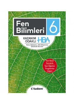 Tudem 6.Sınıf Fen Bilimleri Kazanım Odaklı Hba