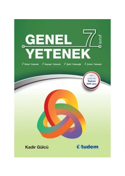 Tudem 7.Sınıf  Genel Yetenek Soru Bankası
