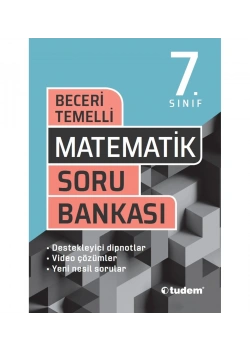 Tudem 7.Sınıf Matematik Soru Bankası Beceri Temelli