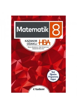 Tudem 8.Sınıf Matematik  Hba Konu Anlatım Soru Bankası