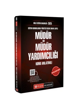 Pegem 2025 Meb Müdür Ve Müdür Yardimciliği Konu Anlatimi