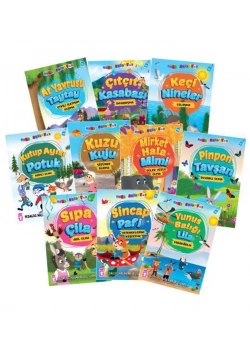 Mini Masallar 5.Seri 10 Kitap Set Timaşçocuk