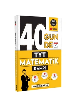Şenol Hoca Tyt 40 Günde Matematik Kampı Video Ders Kitabı