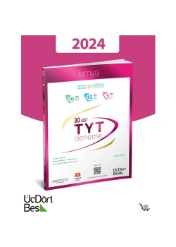 Tyt Kimya 30 Deneme  Üçdörtbeş